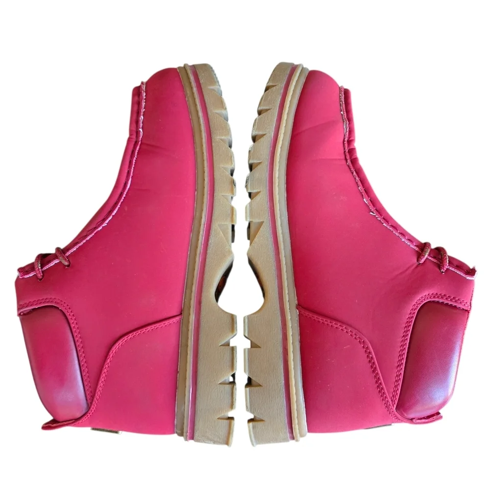 Lugz Red Ankle Boots